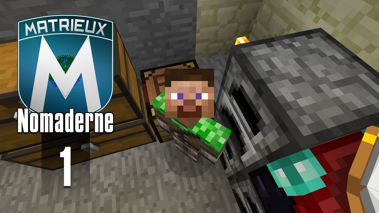 Dansk Minecraft - Matrieux Nomaderne #01 - Hvor er alle mine ting? (HD)