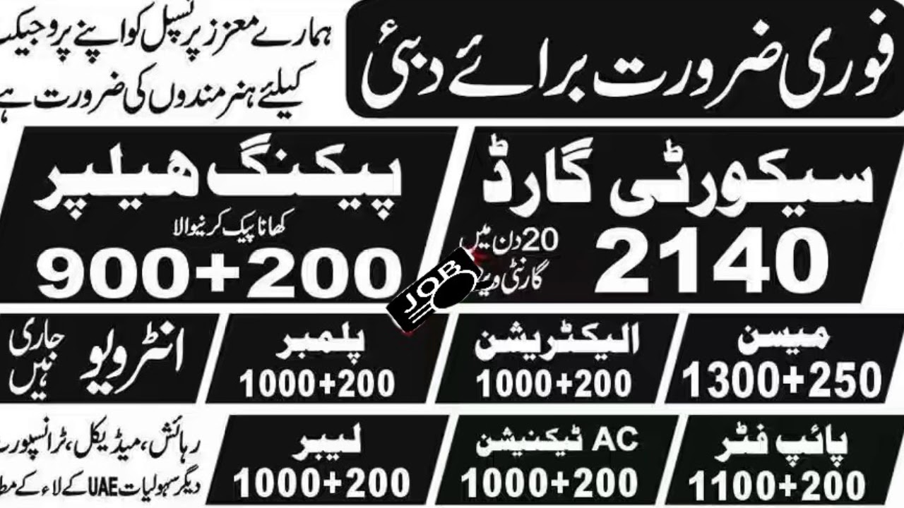 Security Guards Jobs in Dubai 2018 || How to Apply