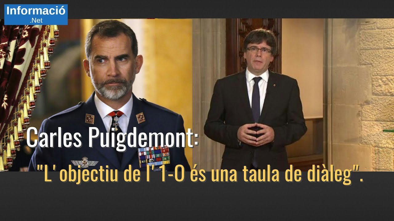 139 - La resposta de Puigdemont al discurs del Borbó - 3 i 4 d'octubre de 2017
