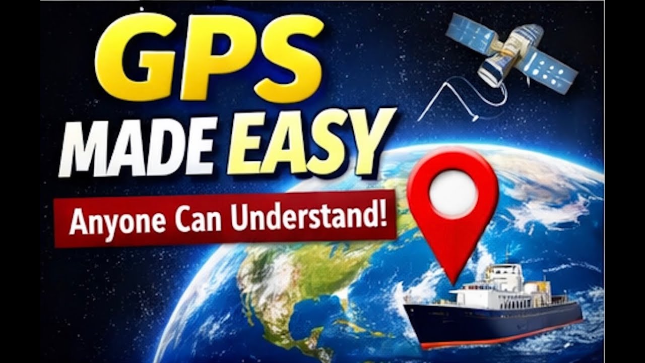 GPS Principle Easy | How GPS Works in Simple Language I GPS explained in Easy Language