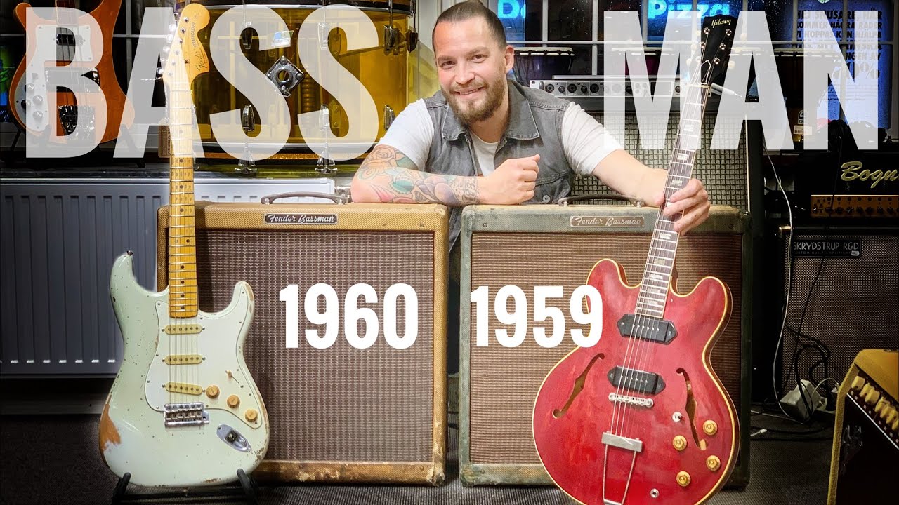 1959 vs 1960 Fender Bassman - Flavors of the Holy Grail!