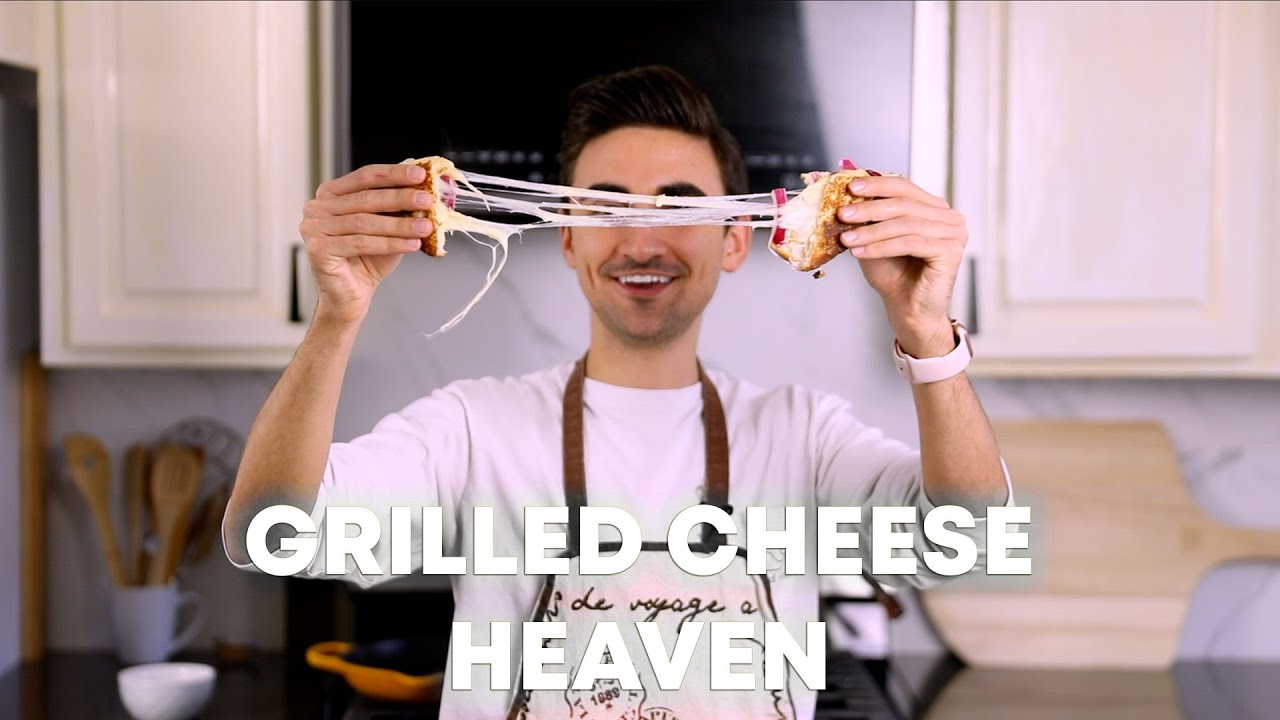 yes, a grilled cheese from heaven | ultimate sandwich | FlamBa&eacute;