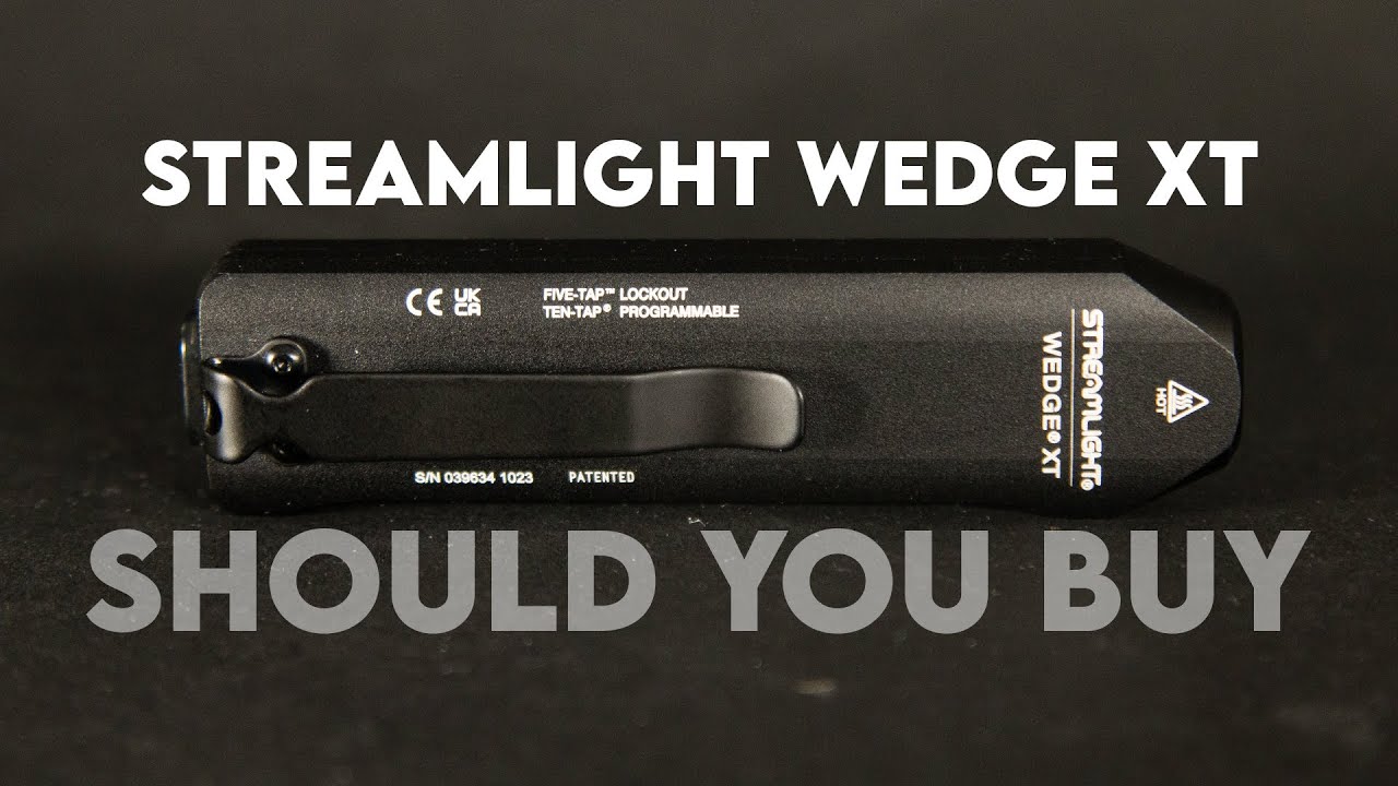 Streamlight Wedge XT | Обзор фонарика для повседневного использования