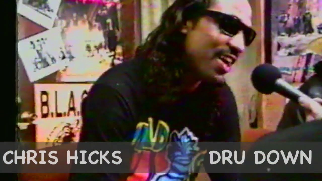 Dru Down & Chris Hicks interview/phone-ins HipHopSlam '93