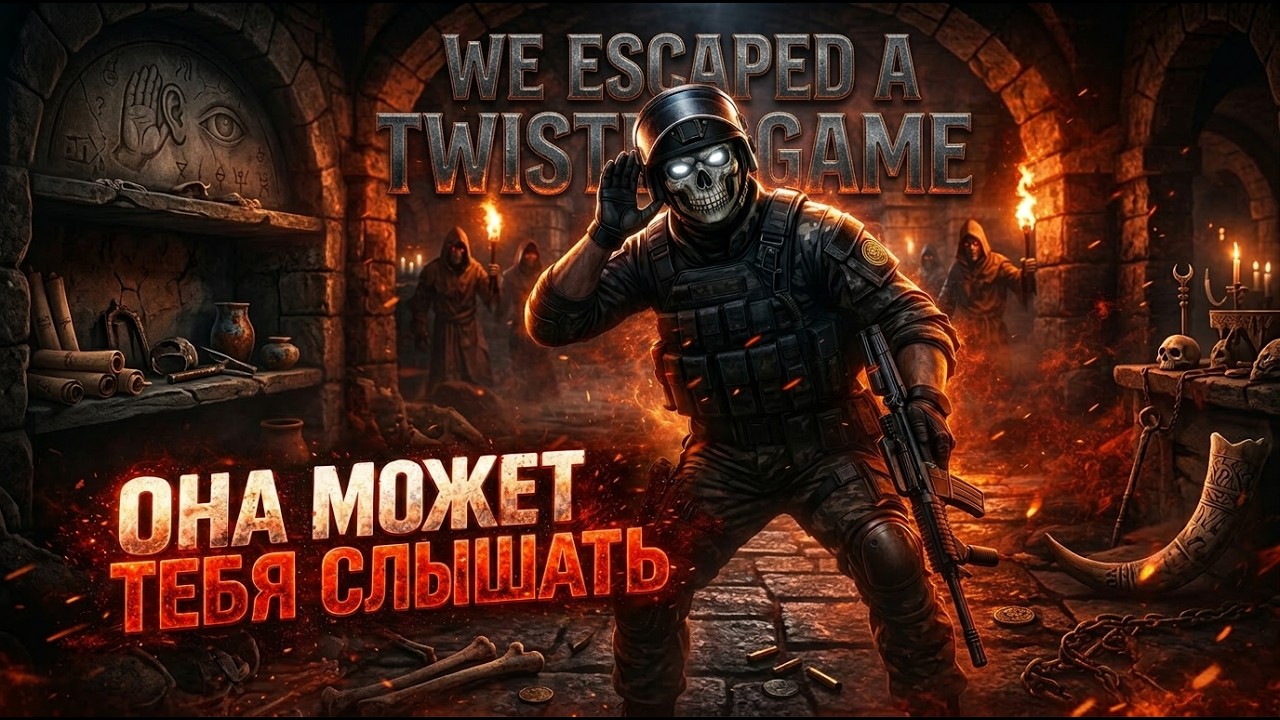 ОНА МОЖЕТ СЛЫШАТЬ ТЕБЯ | We Escaped a Twisted Game