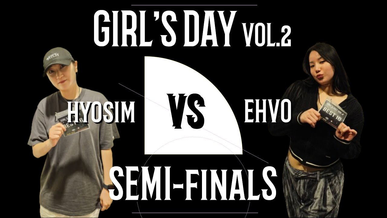 GIRL'S DAY VOL.2 Hyosim VS Ehvo Semi-Finals (준결승) | 걸스데이 VOL.2 | |Heat Challenger|