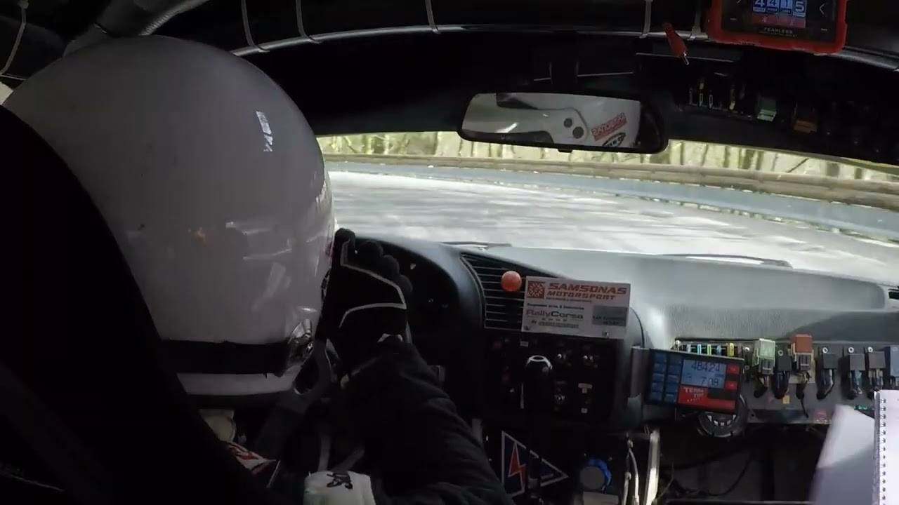ONBOARD BOULAT - DE BUSSER  SS08 NAFRAITURE SOUTH BELGIAN RALLY 2023