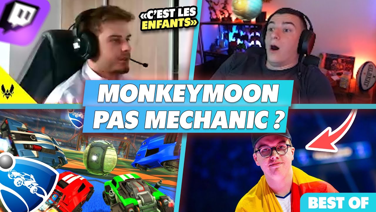 MONKEYMOON EXPLIQUE POURQUOI IL N'EST PAS MECHANIC - Best of RL FR #562 R&eacute;actions