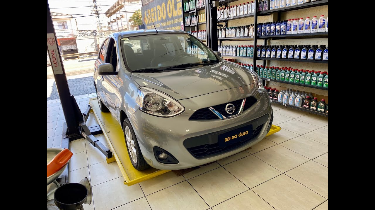 Troca de Óleo Câmbio Automático NISSAN MARCH JF015E RE0F11A