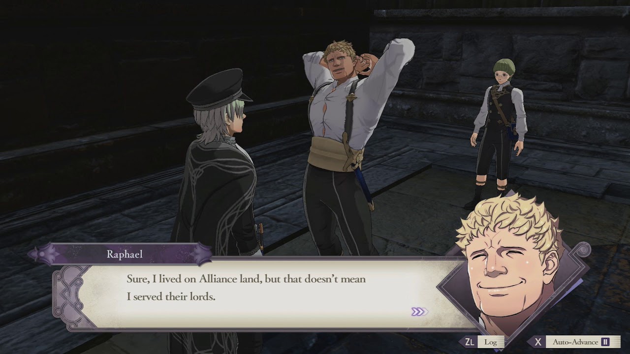 Fire Emblem: Three Houses - All Unique Dialogue in Black Eagle Strike Force Temporary Encampment