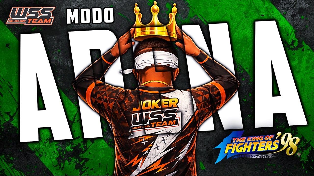 WSS MODO ARENA | QUEM RESETAR HOJE GANHA UMA ⭐ | KOF98 | !Pix !Sorteio !Kick !Twitch