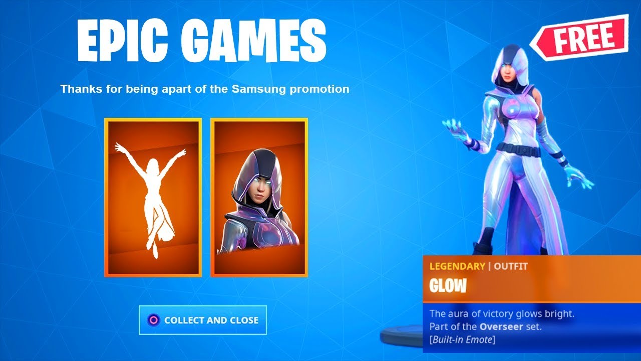 Redeem Your FREE GLOW SKIN in Fortnite (Glow Skin + Levitate Emote)