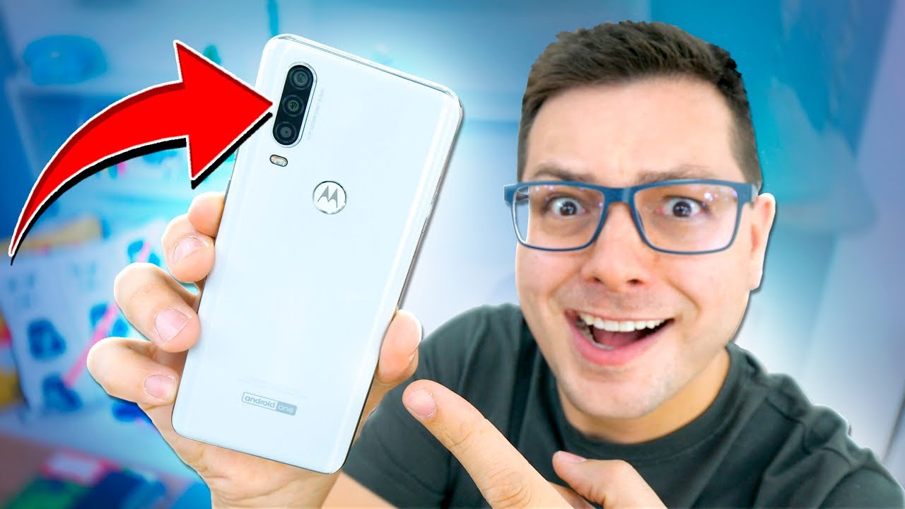 MOTOROLA ONE ACTION! Eu NÃO ESPERAVA por ISSO! CÂMERA de AÇÃO!? UNBOXING!