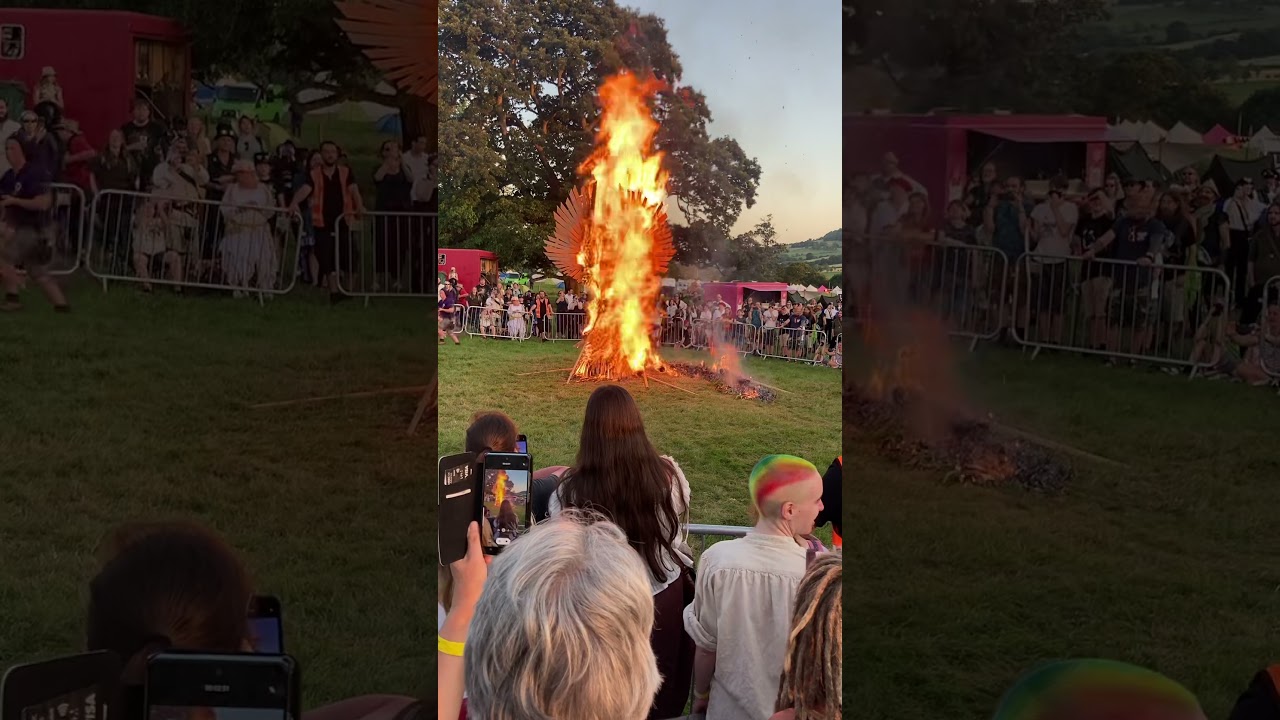 Fantasy Forest 2021 Fire Festival.