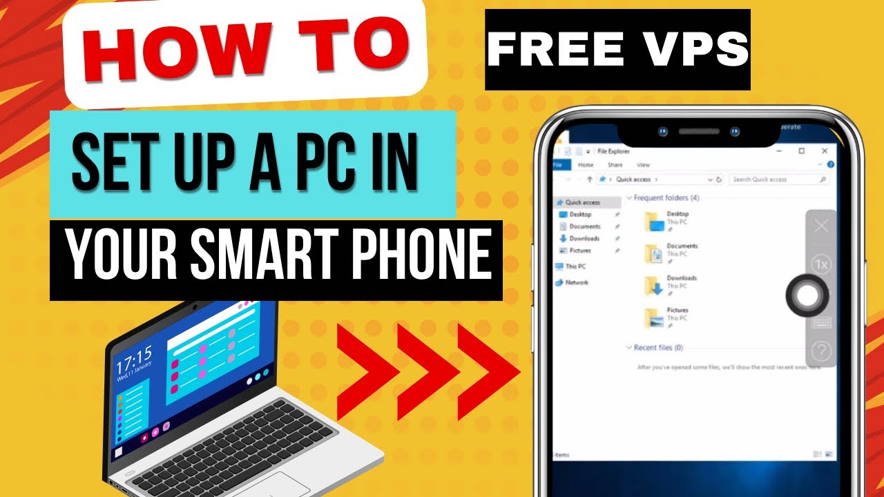 HOW TO SET UP A PC IN YOUR PHONE FOR FREE(FREE VPS SET UP)