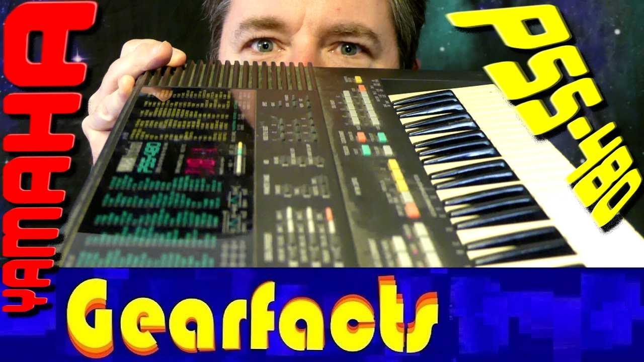 My first synth. STILL AWESOME! Yamaha PSS-480 from 1988