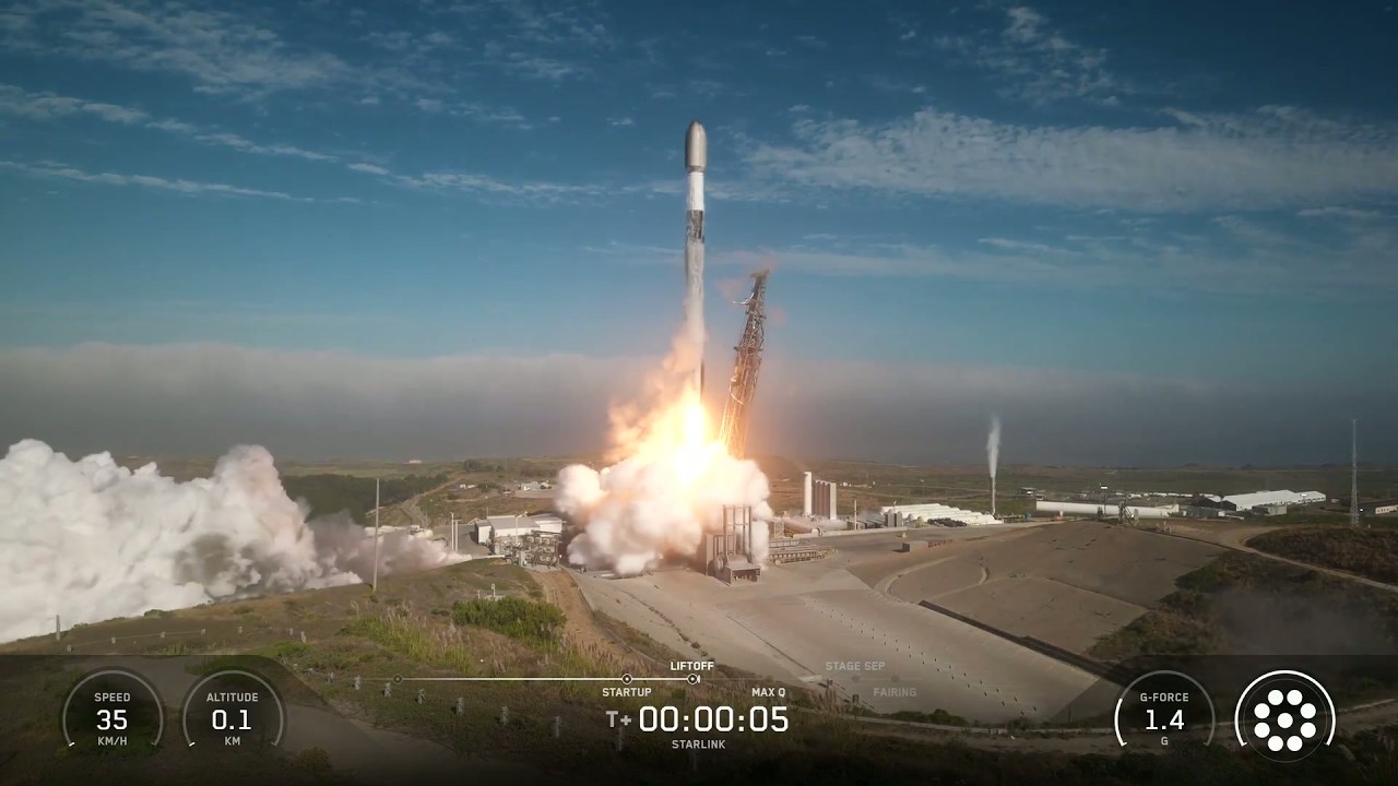SpaceX launches & deploys 24 Starlink satellites from California, nails landing