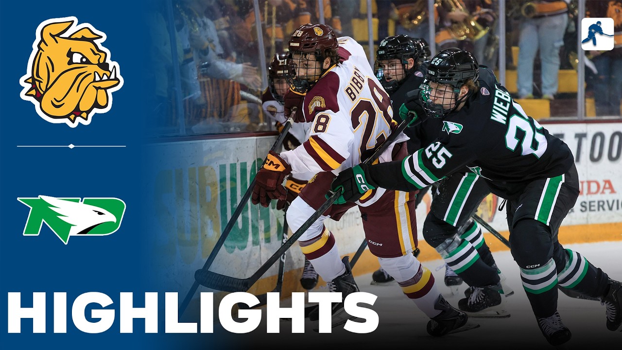 Minnesota Duluth vs North Dakota | NCAA College Hockey | Highlights - February 07, 2026