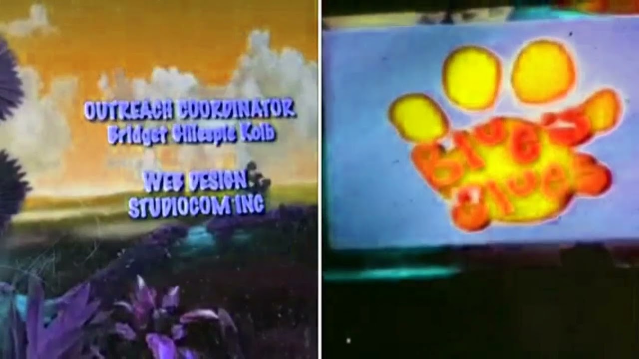 Blues Clues, Its A Big Big World, Jakers Remix Credits In Lost Effect