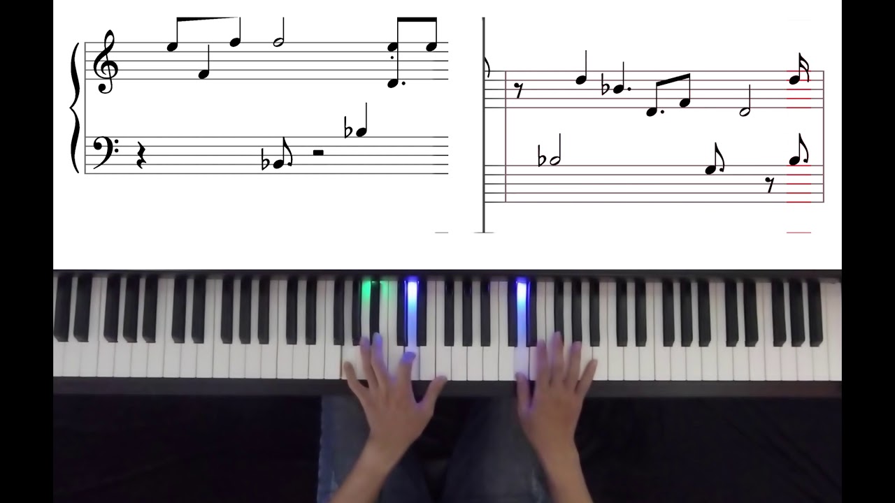 Boulevard - Dan Byrd - Piano Tutorial with Sheet Music