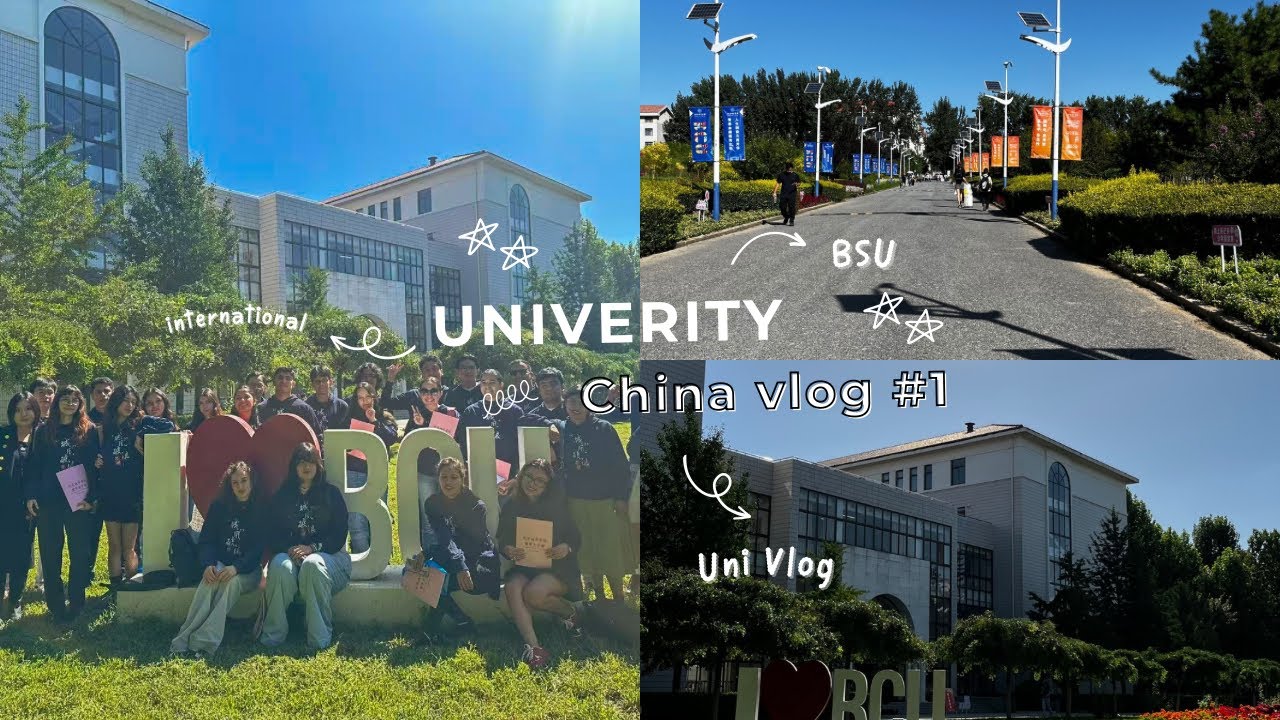 CHINA VLOG | Mi primera semana de clases en China BSU 🇨🇳📚