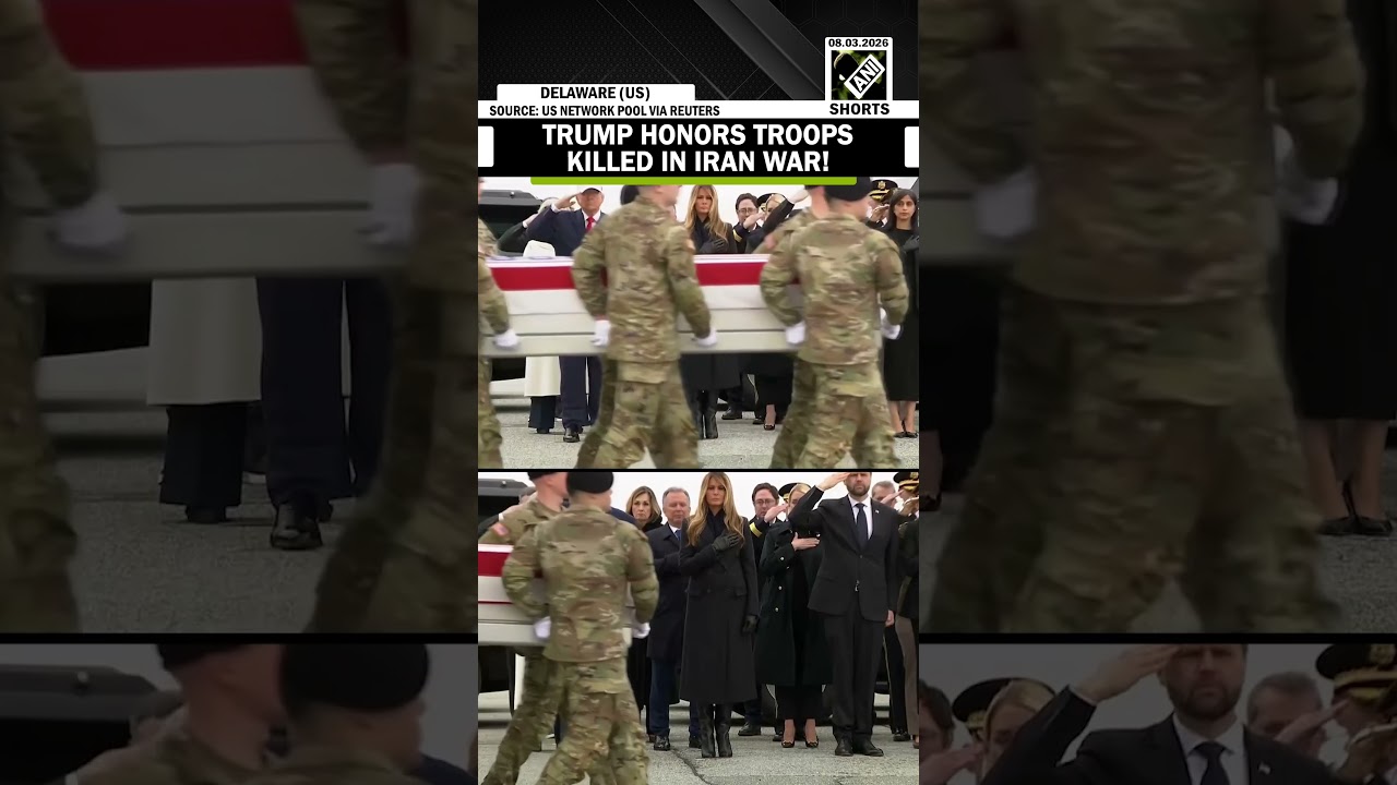 US President pays tribute to soldiers killed in Iran war in Middle East | Operation Epic Fury