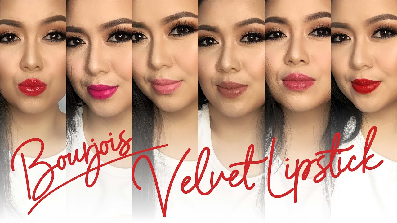 Bourjois Rouge Edition Velvet Lipstick ( choose your color )