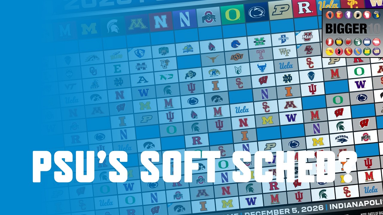 Big Ten Football Schedule BONANZA | Bigger Ten #206