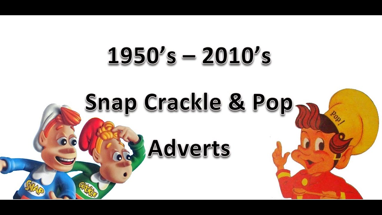 (1950s-2010s) Rice Krispies Snap Crackle & Pop Cereal Advert Compilation - 50+ Amazing Ads