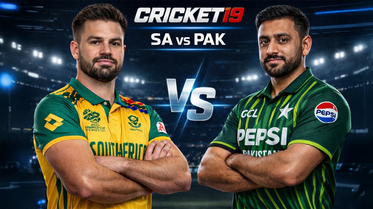 SA vs PAK 🔥 T20 World Cup | Cricket 19 PS5 Gameplay