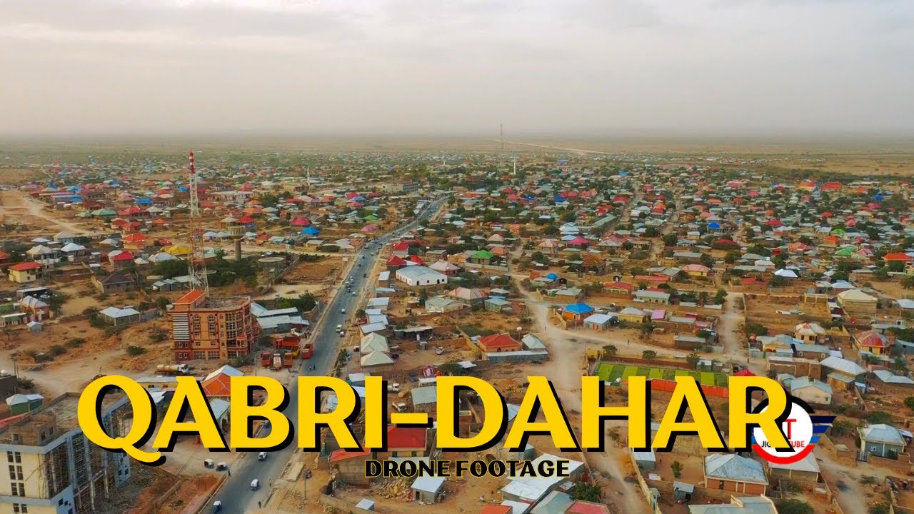 Magaalada Qabridahar Drone Footage 2022 | kabridahar Town, Somali Region.
