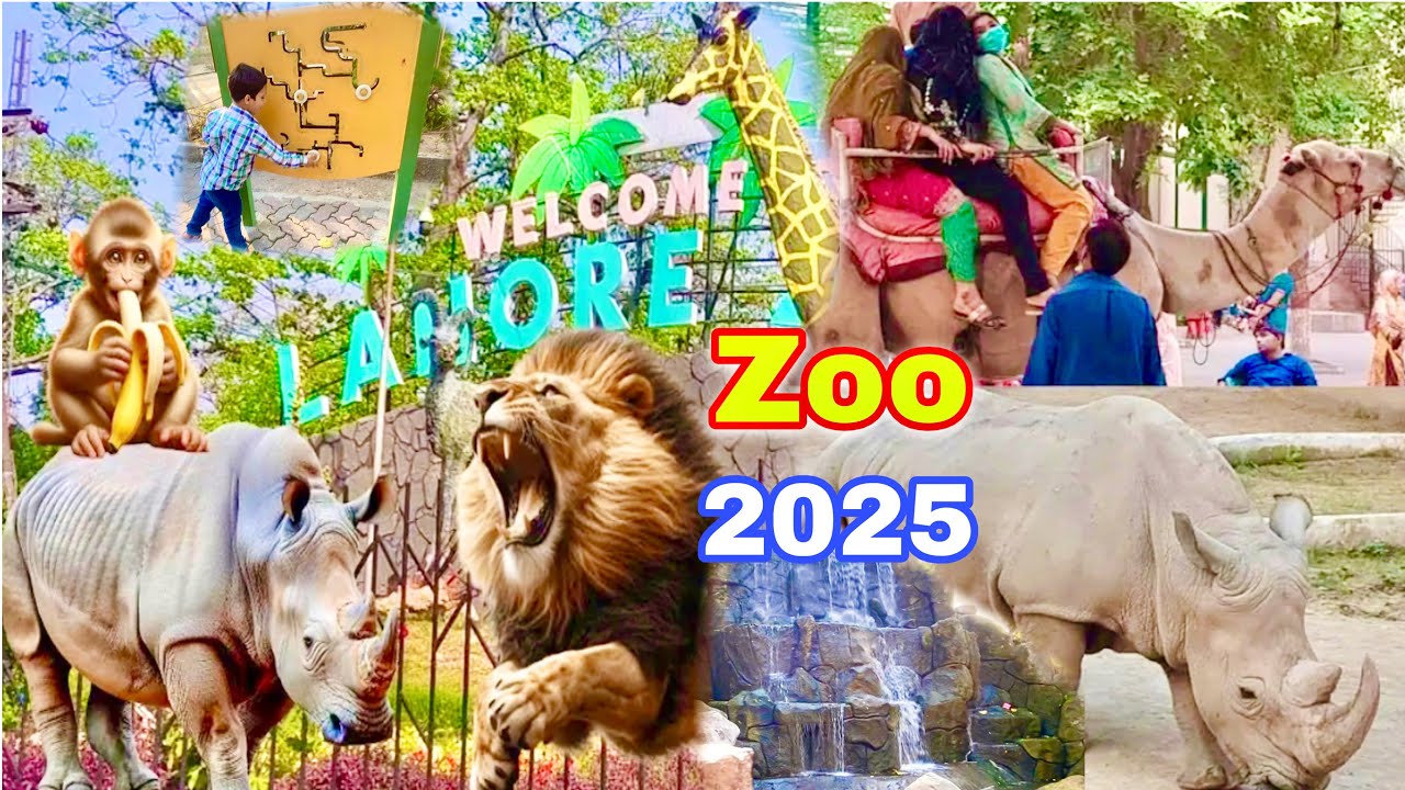 Lahore Zoo In 2025🦄European Style Zoo In Lahore🦆Aqeels Family 