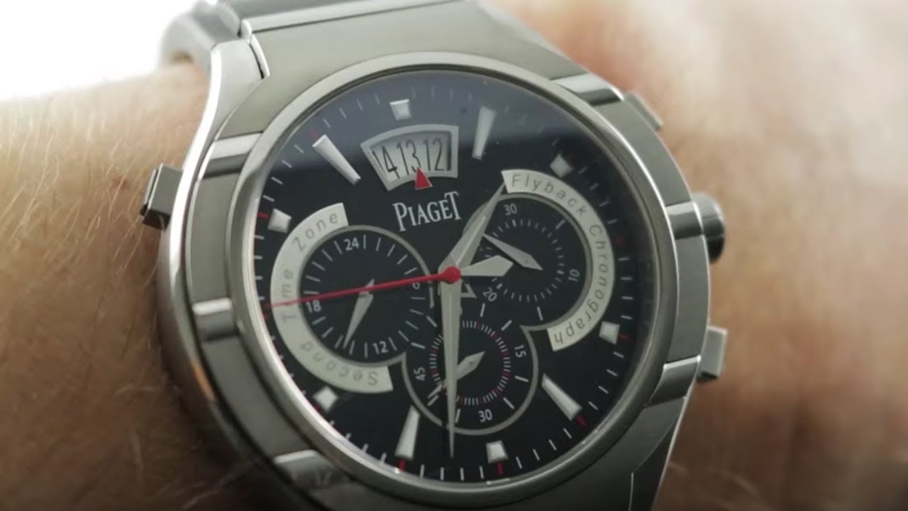 Piaget Polo FortyFive Flyback Chronograph GMT (G0A34002) Luxury Watch Review