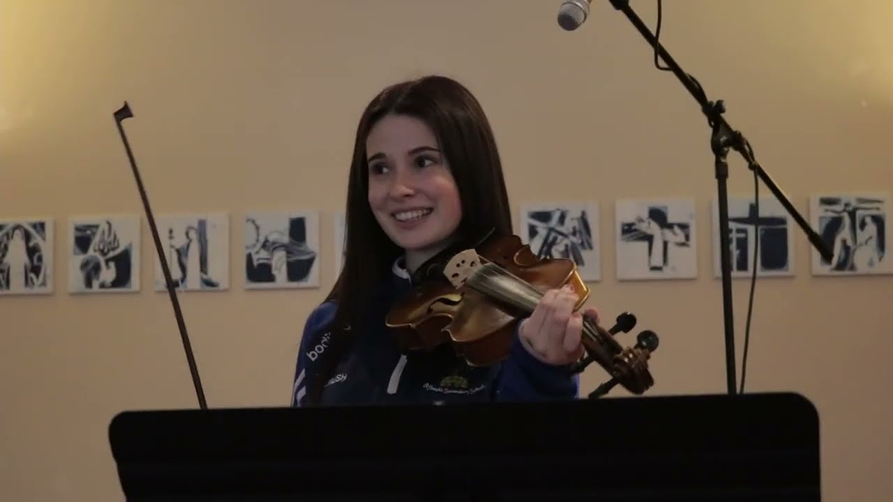#STJsings4SVP 2023 Campaign. Mumford & Sons-'I Will Wait' performed by students in St Joseph's Rush