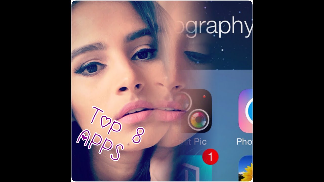 Top 8: Meus aplicativos favoritos de fotografia | Iphone ! Por Camilla Campos