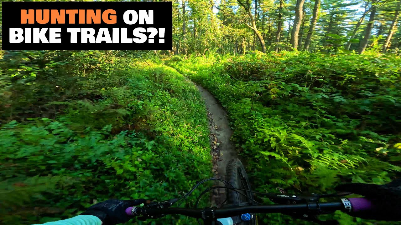 Almost Getting Shot While Riding! | John Muir Trails | Mountain Biking Kettle Moraine Wisconsin
