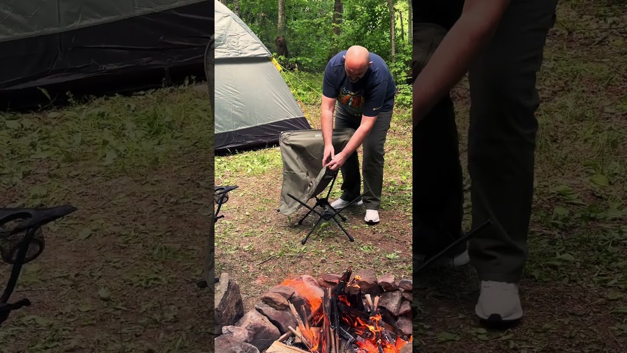 Setting Up REI Flexlite Camp Boss Chair 🏕️ 
