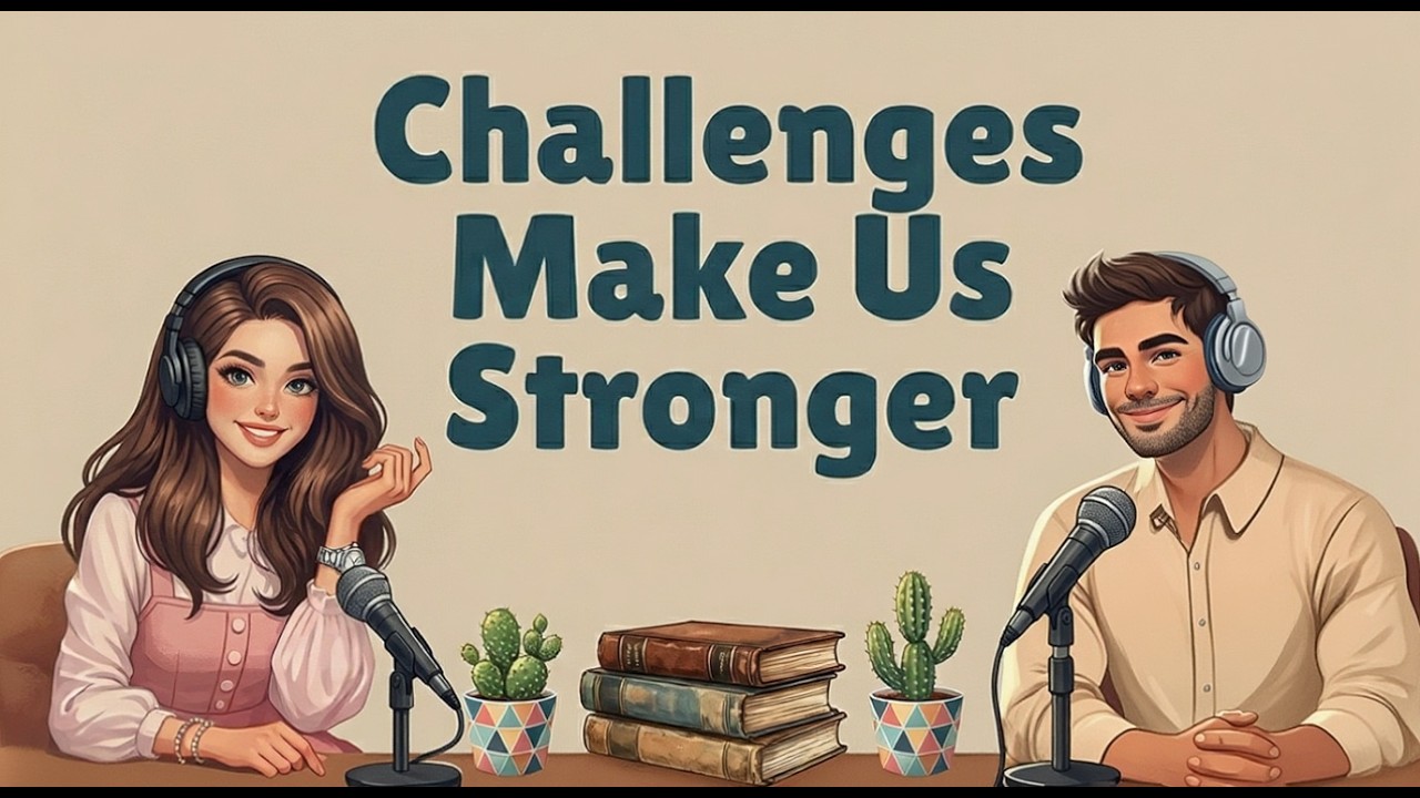 How Challenges Make Us Stronger | B1 English Conversation – Everyday English Podcast