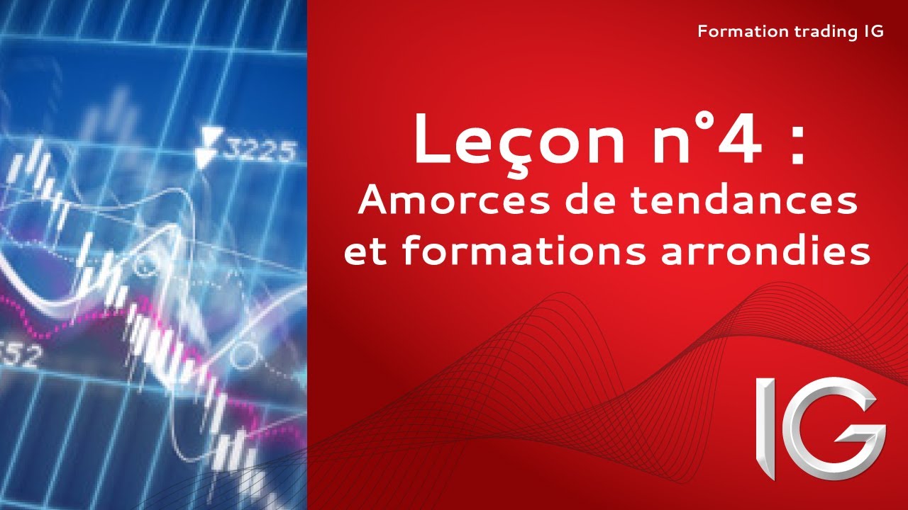 Leçon n°4 : Amorces de tendances et formations arrondies - Formation trading IG