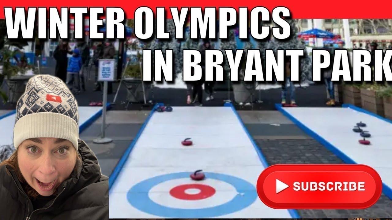 Bryant Park hosting some Olympic Fun! #NYC #travel