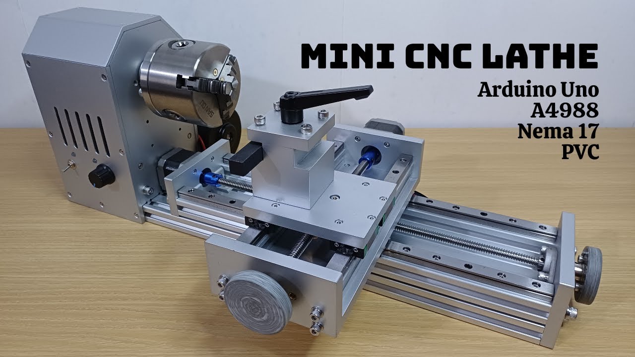 DIY | Mini CNC Lathe with Arduino