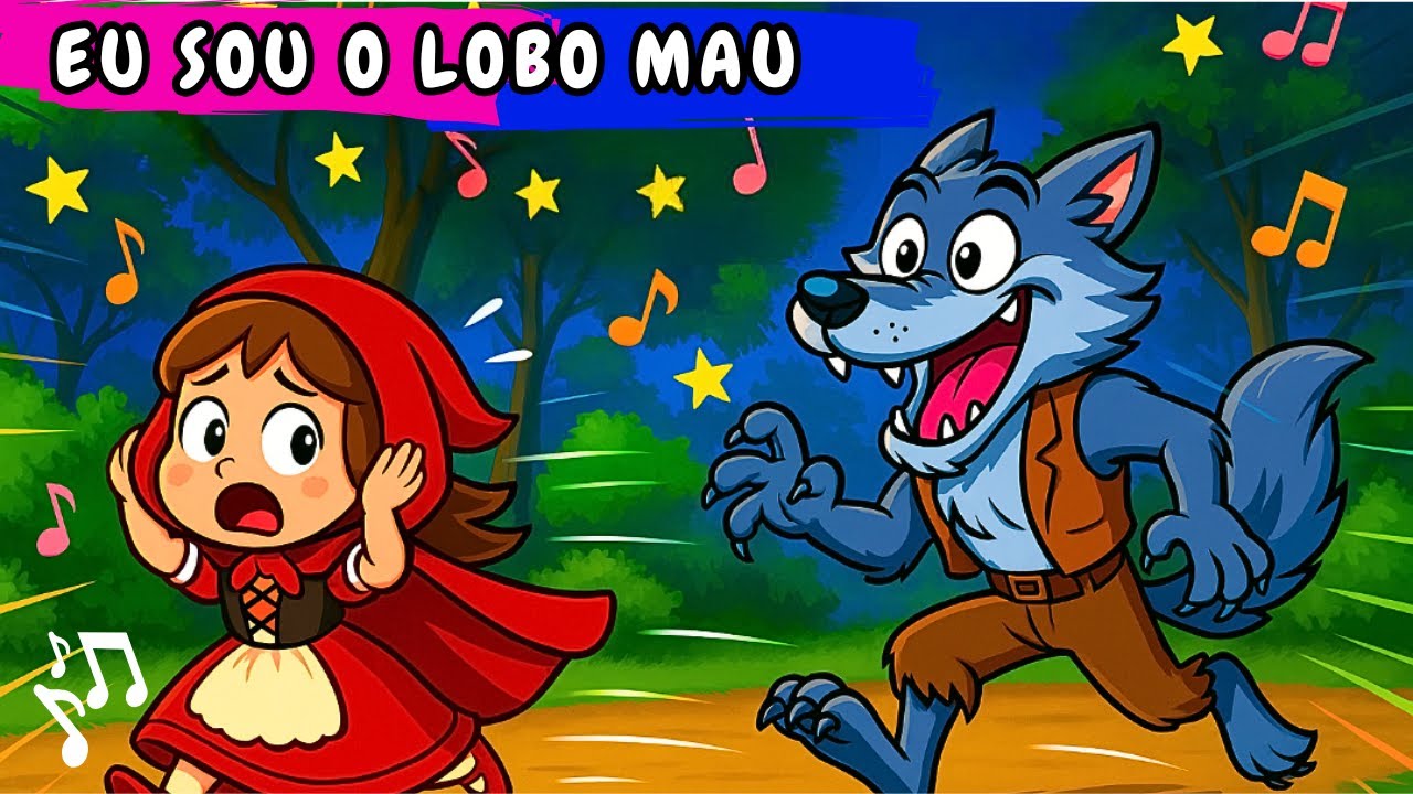 Sou o Lobo Mau - Musica Infantil