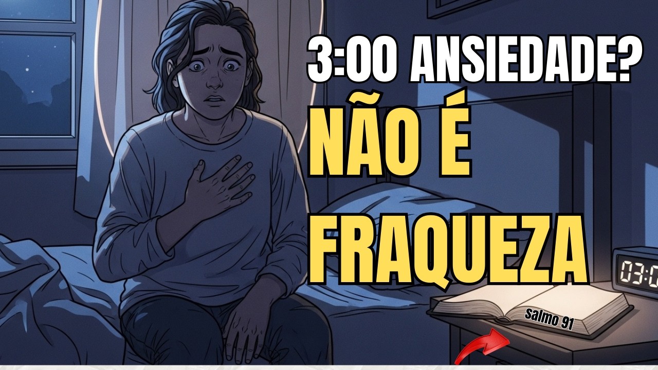 INSÔNIA, ANSIEDADE E CULPA À NOITE? | Deus Vai Te Dar Abrigo (Salmo 91)