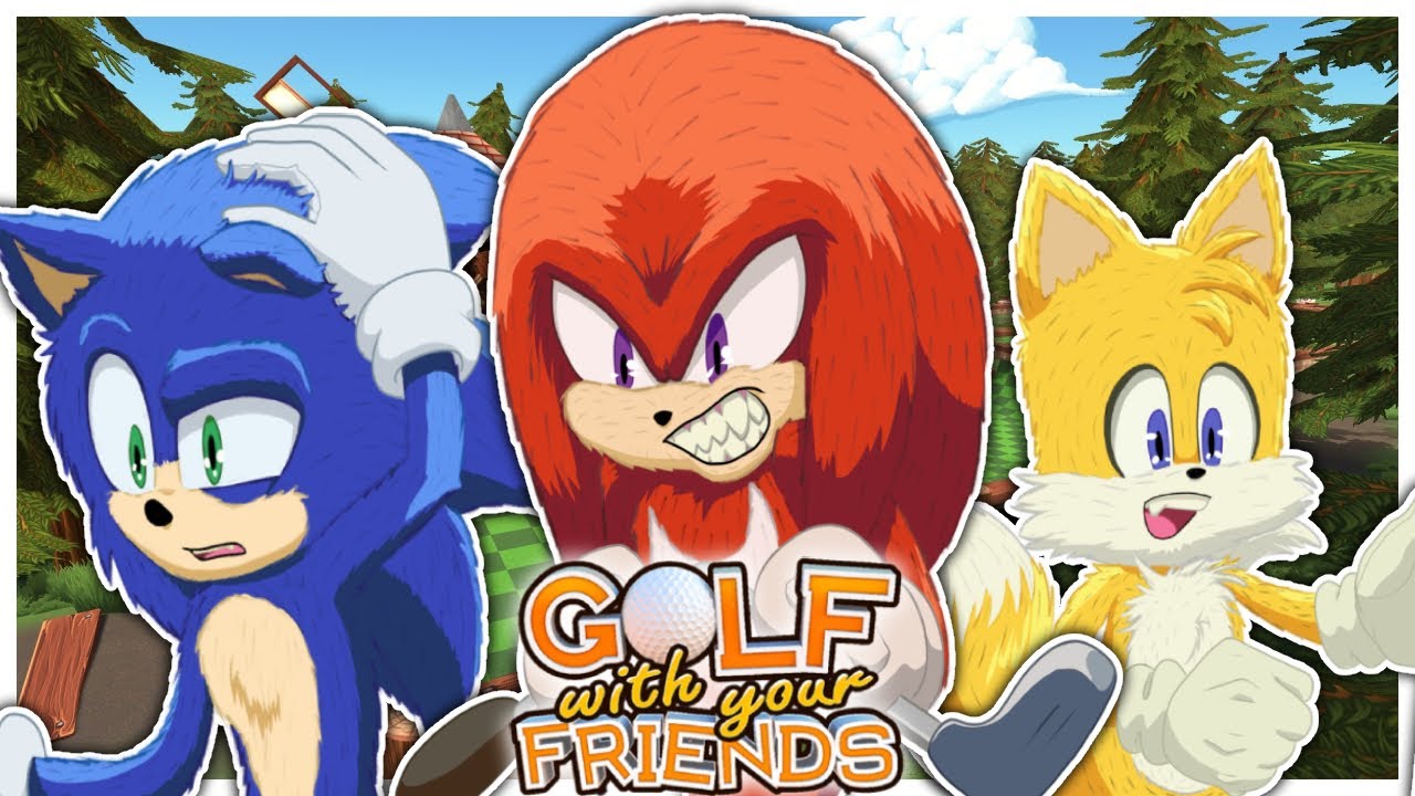 Team Movie Sonic Plays Golf With Your Friends!!!