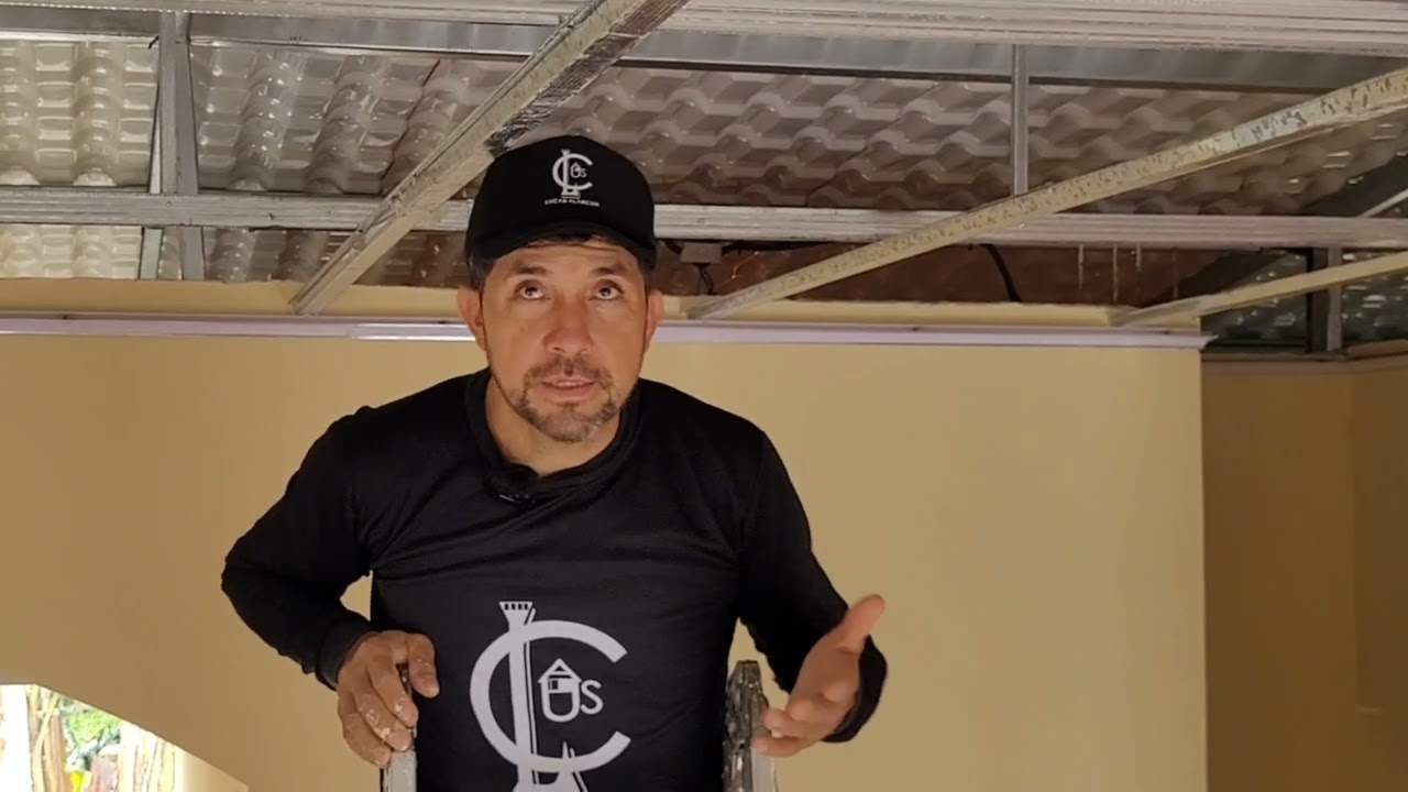Colocacion de cielo raso PVC. Casa de 80 m2. Video 9 🏡