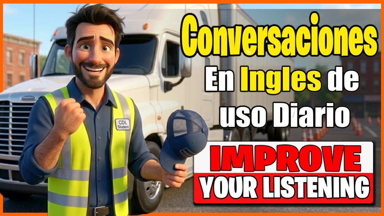 Aprende Inglés para Camioneros 🚛 | Conversación Real en el Examen CDL (Con Traducción)