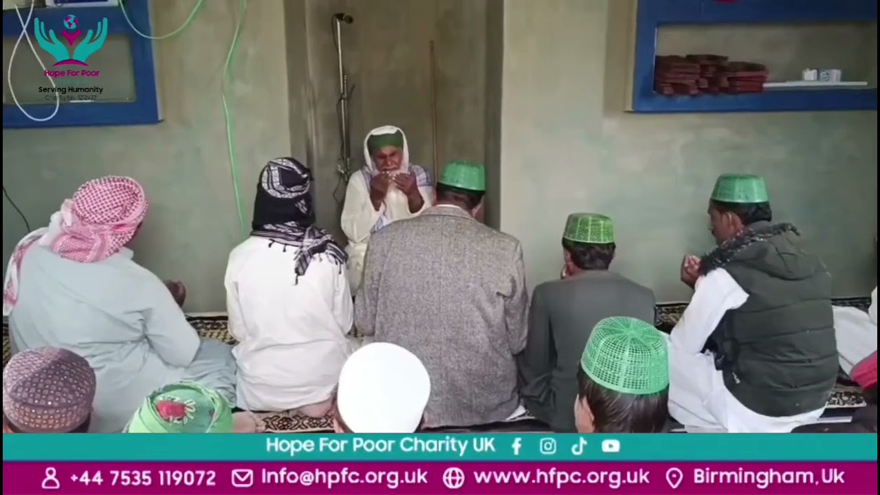 Hope For Poor Charity UK Grand Opening Masjid Al Mariam Noor Johi Sindh 🇵🇰 05/12/25