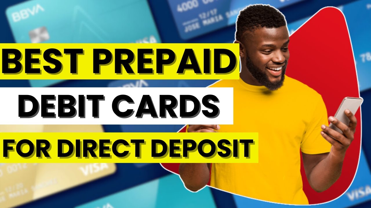 🥇 TOP 3 Prepaid Debit Cards for Direct Deposit with No Fees (2026)