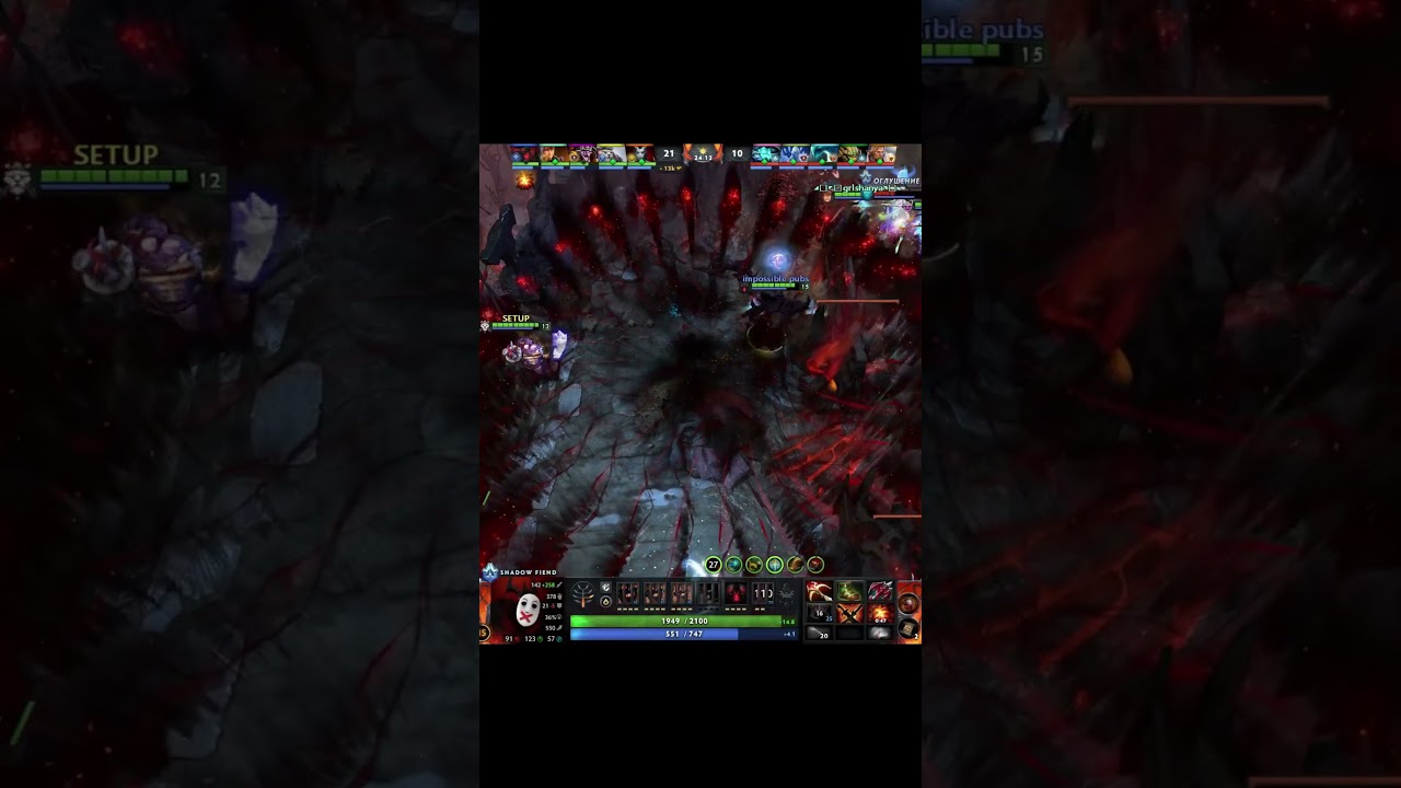 Почему Shadow Fiend новый метовый керри патча 7.37c Dota 2 #дота2 #dota #дота #dota2