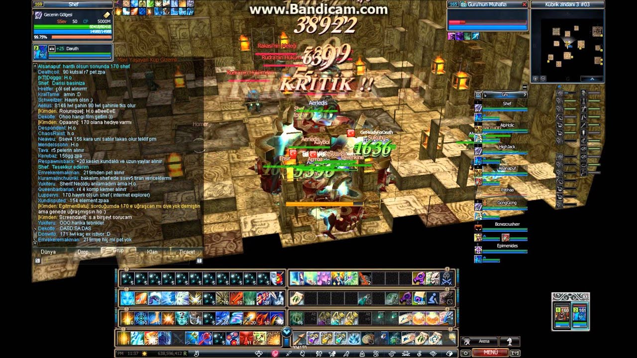 Rappelz 170 level Up  { Shef }  Turkey